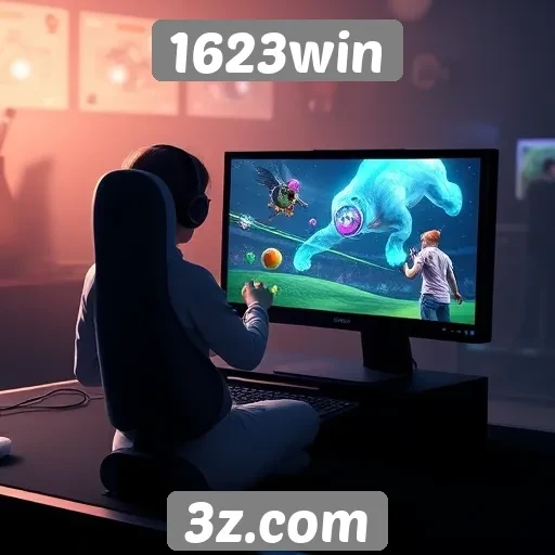 Exploração das funcionalidades do site 1623win