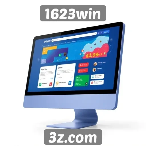 Navegação e usabilidade do portal 1623win